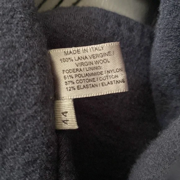 ❌SOLD❌Botttega Veneta Slate Blue Felted Blazer💙💙💙 - Picture 12 of 13